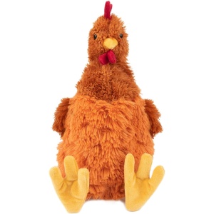 Wholesale Colorful Crinkle Plush Chicken Dog Toy for Interactive Play