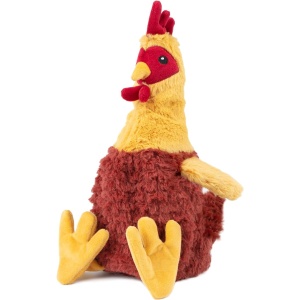 Wholesale Colorful Crinkle Chicken Plush Dog Toy for Interactive Play